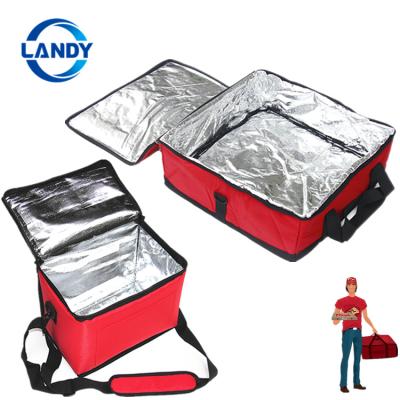 China Waterproof drinks protector inside thermal food delivery bag insulated pizza and food delivery bag for sale