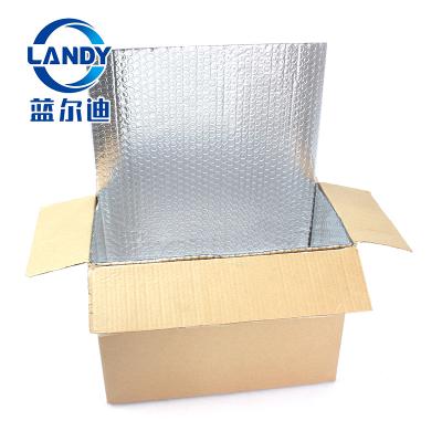 China Disposable Foam Insulated Box Insulation Liners , Heat Insulated Sheet For Box Lining for sale