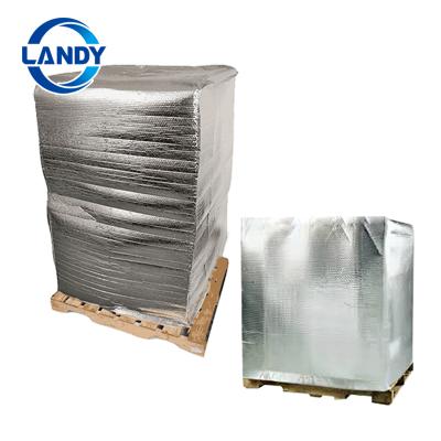 China Waterproof Insulated Pallet Heat Insulation Freezer Cover Waterproof Insulated Pallet Rain Cover Bag for sale