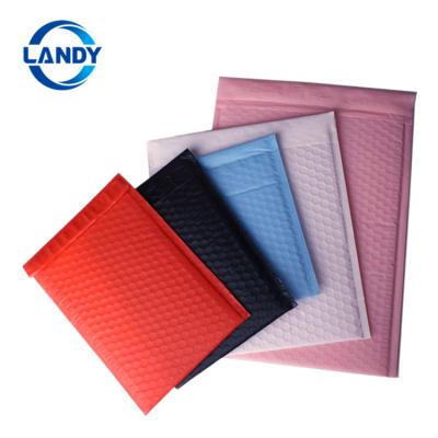 China 6x10 Cosmetic Poly Bubble Mailers Padded Red Poly Bubble Mailers Envelopes.500,0000 for sale