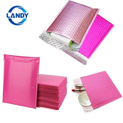 China Cheap metallic pouch c3 c4 c5 c6 c7 bubble mailer bag pink bubble envelope, bubble pink mailer bag for sale