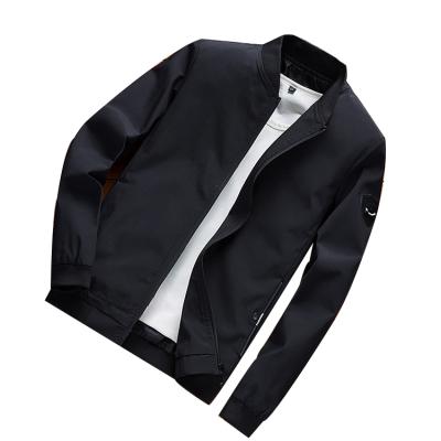 China Reversible Men's British Formal Business Causal Windproof Plus Size Baseball Varsity Jackets for sale