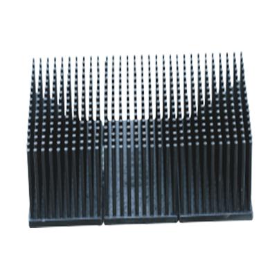 China Square 285mm*155mm Pin Street Light Heat Sink Aluminum Heat Sink With Well Packed Anodizing Aluminum Cooler for sale