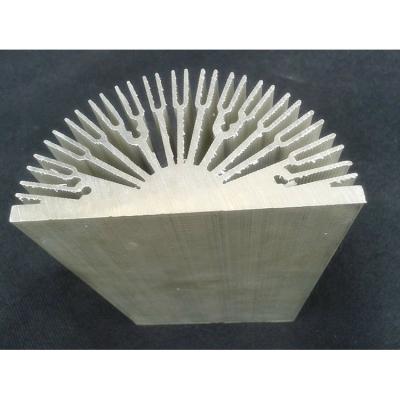 China 100w High Bay Extruded Aluminum Profile Eco - Friendly , Led Cob Heat Sink For Industrial Lighting for sale