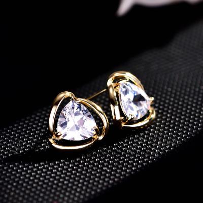 China Retro and modern diamond moissanite men gemstone heart clay clip on drop zircon resin dangling boho seed bead ear cuffs earrings for sale