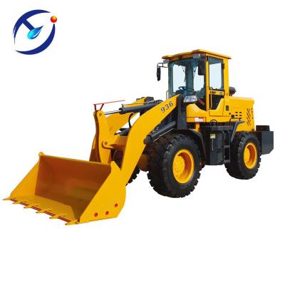 China ZL936 Wheel Loader Price List Rated 1800kg Load Capacity Motor Power 60KW ZL936 for sale