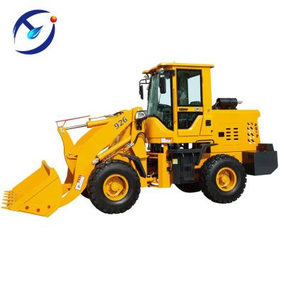 China Mini Articulated Wheel Loader ZL925 Rated Load Capacity 1500kg Engine Power 38KW ZL925 for sale