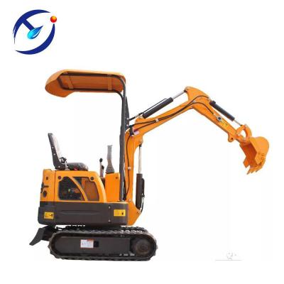 China Chinese Mini Farms Excavator 0.8 Ton Euro V Row For Sale for sale