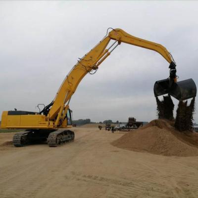 China Farms Electric Cargo Handler 3CBM Bucket Operation Weight 54Ton Excavator Price for sale