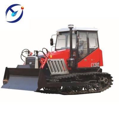 China Farms Crawler Tractor YTO-1202 Engine Power 120hp Price for sale