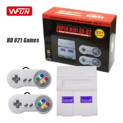 China Entertainment ; Connect Super Classic Retro Mini Games 821 Games 8bit Video Game Console TV Game Output HD Games For Nintendo for sale