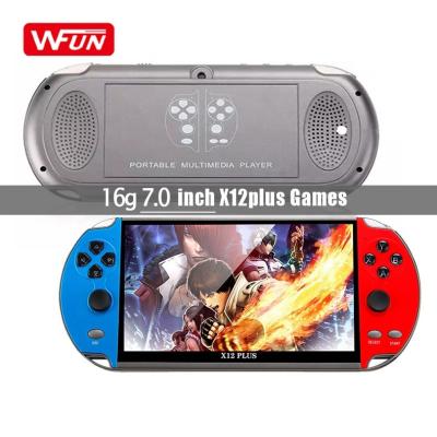 China Download Games and Save 7 Inch X12 Games Plus Handheld Game Player Console Portable LCD Video Games Consola for Kids and Adult for sale