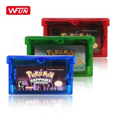 China Entertainment ; Playing Games USA English Version GBC Push Mon Video Game Card GBA Game Cartridge For Nintendo Game Boy Advance for sale