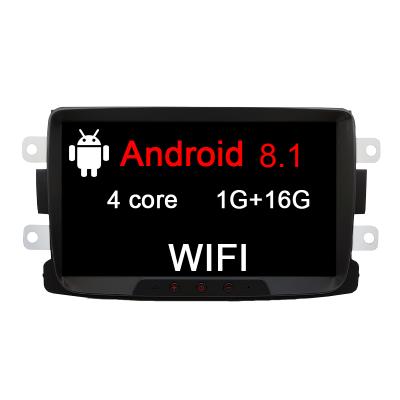 China For Android 8.1 Car Radio GPS Navigation For Renault Dacia LOGAN Sandero Rag Lodgy Lada Xray Captur Dokker Car Multimedia Player for sale