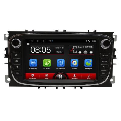 China For Car 7 Inch 2 Din Android Car Multimedia Player GPS Radio Stereo Navigation For Ford Focus Mondeo 2009 -2011 C-Max S-Max for sale