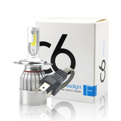 China Manufacturer aluminum car led light C6 48W auto car led headlight bulbs LED car headlight led car headlight bulbs for sale