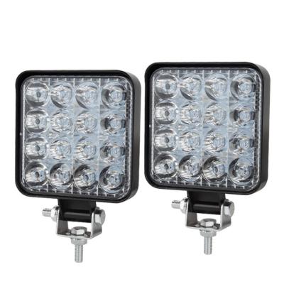 China Full size /flashing car light accessories 48w led work light waterproof offroad led work light for sale