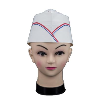 China New Type Comfortable Garrison Leader Bargain Price Disposable Paper Hat for sale