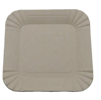 China Best eco-friendly disposable paper plate square design your white or printed paper plates for sale