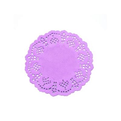 China Viable Round Paper Placemats For Restaurant Vierkante Lace Up Paper Placemats for sale