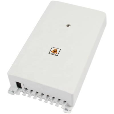 China FTTX 8 core ftth box PLC splitter 1 8 optical distribution box 8 port ODP/ODB/FDB/MDU for fiber optic equipment for sale