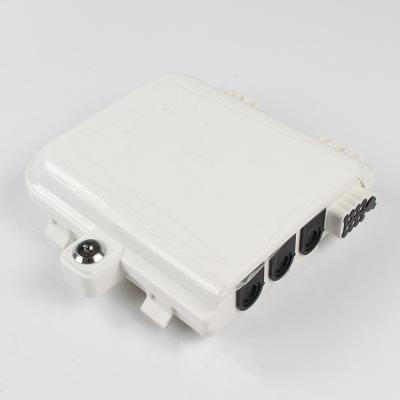 China FTTH Network Factory Outlet Plastic Waterproof FTTH FTTxFTTB 8 Core FTTH Fiber Distribution Box Support SC APC/UPC PLC Splitter for sale