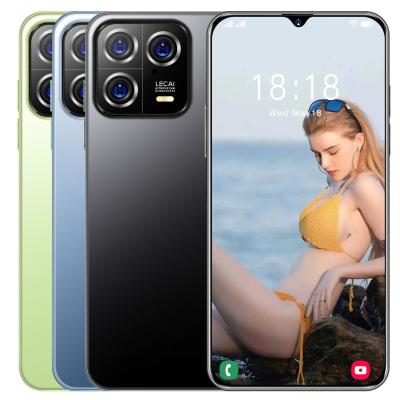 China Wholesale Cheap Dual SIM Card Gaming Quick Charge Mobile Phone Beauty Camera Smart Phone Android 13 Facial Opening Mobile Phone M13pro for sale