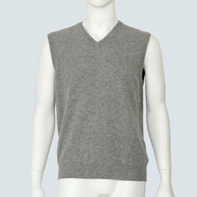 China 100% Sleeveless Luxury High Quality Custom Made Mens Vests OEM Cashmere Anti-Wrinkle Vests for sale