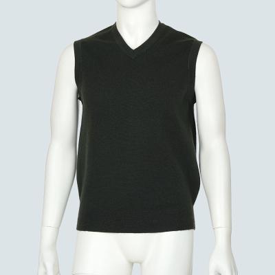 China Anti-wrinkle OEM Cashmere Wholesale Custom Two Tone Reversible Vest Tops Latest Vest Design For Men for sale