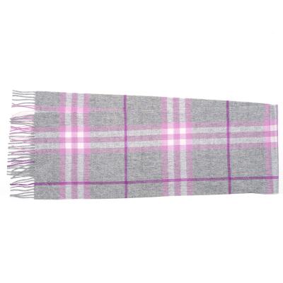 China 2022 Cashmere Tartan High Quality Soft Cashmere Scarf Customized Fit 100% Winter Cashmere Scarf for sale