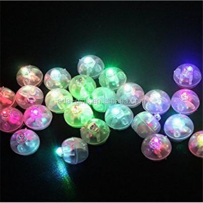 China Colorful Christmas Party Decoration Led Round Shape Balloon Lamp For Paper Lantern Wedding Christmas Party Decoration for sale