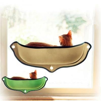 China Cat Window Bed Ultimate Sunbathing Waterproof Removable Cat Window Mounted Cat Hammock Bed for sale