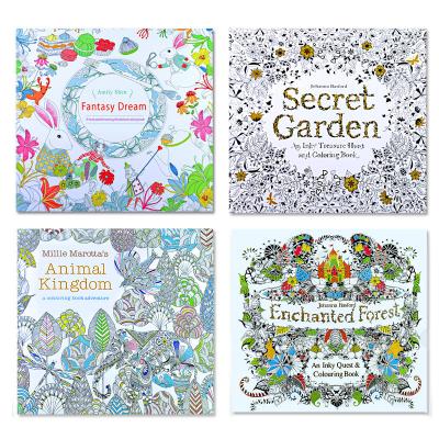 China paper & Factory Supply Price Cheap Adult Children Coloring Books Cardboard Printing Custom Children Cartoon Drawing Book for sale