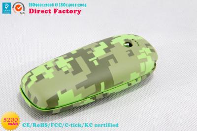 China Custom Pritning USB Power Bank 5200mah For Smartphone , OEM Cellphone Charger for sale