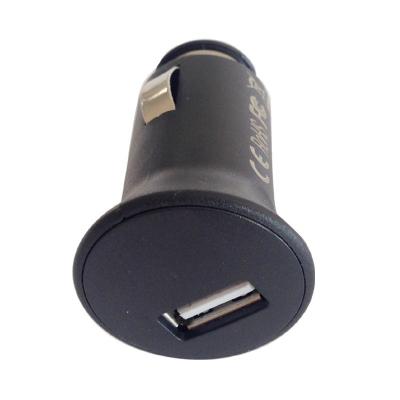 China Black Universal Apple iPhone Car Chargers Single 2A USB Port For Tablets / iPhone for sale