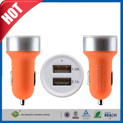 China Two USB Ports 3.1A Portable USB Car Charger for iPhone 6 6 plus / iPad air for sale