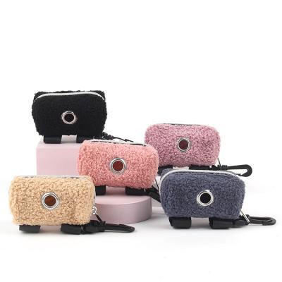 China Viable Designed For Women 5 Color High Quality Pet Potty With Dog Leash With Portable Dispenser Poop Bag Holder for sale