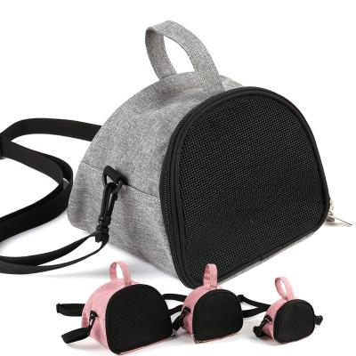 China New Oxford Hamster Sugar Gliders Portable Pet Bag Hedgehog One Shoulder Adjustable Carry Breathable Carry Bag for sale