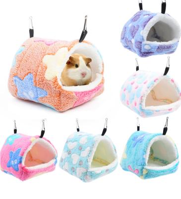 China Viable Hamster Nest Thickened Small Pet Slippers Nest Bear Bear Hedgehog Gold Cold Proof Squirrel Bedroom Home for sale