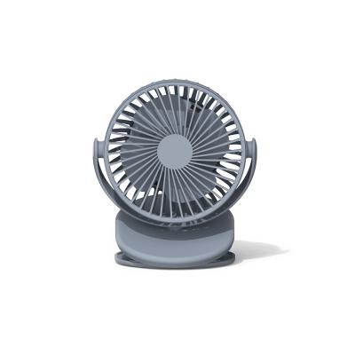 China Hot Sale Outdoor Fit 1200mah USB Mini Electric Desktop Fan Rechargeable Hand Held Fan Wind Speed ​​F-3 mini for sale