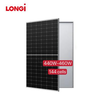 China Commercial High Quality Longi Hi-Mo 4 Solar Panel 440w 445w 450w 455w 460w With CE TUV Certificate for sale