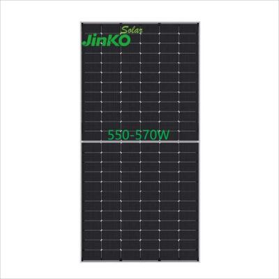 China Jinko neo solar panels half-cut tiger topcob 78hl4 54 n-type panel 540w 550w 580w Rotterdam 182mmx182mm for sale