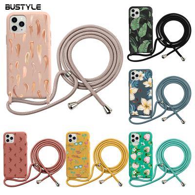 China 2020 Eco Friendly Phone Case Crosses - 2020 Eco Friendly Body Lanyard 100% Biodegradable Phone Case With Cross - Body Woven Lanyard for sale