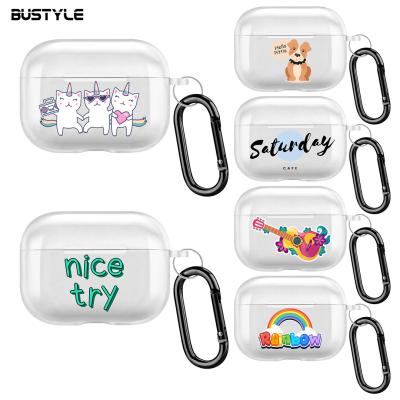 China Flexible Shockproof TPU Cell Phone Case For Apple Airpods Max Rainbow Colors Headphone Case Cover For Airpods Earphone Case for sale