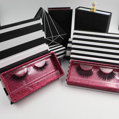 China Comfortable Fashionable Styles Customized Boxes 25mm Mink Eyelash Dispensers O Series Wholesale Mink Eyelashes for sale