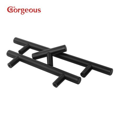 China Modern Gorgeous T Handle Furniture Handle Aluminum Cabinet Drawer Handles for sale