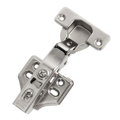 China Buy Furniture Hardware Kitchen Door Hinge Modern Clip Concealed Cabinet Soft Narrow Hydraulic Hinges for sale