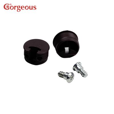 China Modern Gorgeous 2 In 1 Cabinet Fasteners Furniture Cam Connectors Connecting Fittings for sale