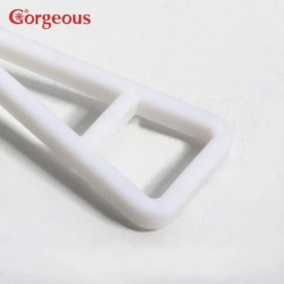 China Durable Gorgeous Material Plastic Invisible Shelf Support , Furniture Plastic Shelf Support for sale