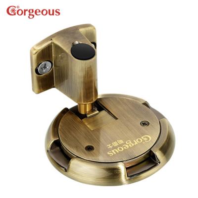 China High End Molded Door Stopper Long Door Handle Stopper Furniture Hardware Accessories Durable Gorgeous Floor Door Stopper for sale